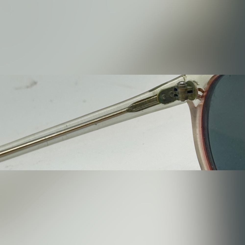 Vintage Translucent Round Sunglasses Frames - Picture 6 of 8